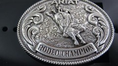 Ariat Youth Western Belt Buckle Bull Rider Rodeo Campion kids A36000