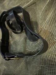 Vtg US Navy Officers Sword Belt And Buckle W/ Hangers Size 34 NS Meyer New York