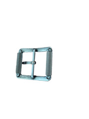 Harley Davidson Belt Buckle Nickel Silver Tone Motorcycles Bike Square