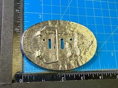 PIMP Word Statement Silver Color Hip Hop Punk Street Novelty Belt Buckle