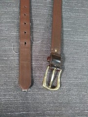 Liz Claiborne Belt Womens Large Brown Genuine Leather