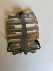 Belt Buckle Vintage Attack With Jet On It Unmarked