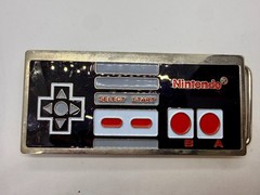Official Classic Nintendo NES System Video Game Controller Figural Belt Buckle