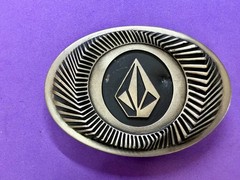 VOLCOM Apparel Company Diamond Logo 90&rsquo;s Metal Cast Original Promo Belt Buckle