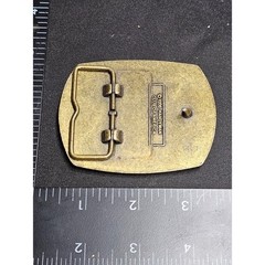 Vintage 1996 Handyman Club of America Life Member Belt Buckle Solid Brass