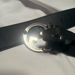 GUCCI Pre-Owned Joe Wide Leather Belt