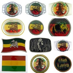 Bikers Weeds Rasta Juddah Reggae Culture Musician Belt Buckles Halloween Party