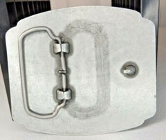 NEW Jim Beam Sour Mash Kentucky Straight Bourbon Whiskey Pewter Belt Buckle