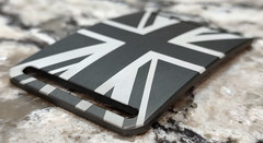 GRIP6 BELT BUCKLE – UNION JACK / FLAG OF ENGLAD – GUNMETAL – 1.5 INCH WIDE