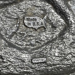Used 125 Years National Rifle Association of America 1871-1996 Alloy Belt Buckle