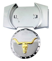 Bull Riders Aztec Metal Spinners Removable Lighters Belt Buckle Mens Western New