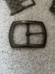 Mixed Belt Buckle Lot Of 7 Vintage MCM pre-owned men&rsquo;s belt buckles Levi’s