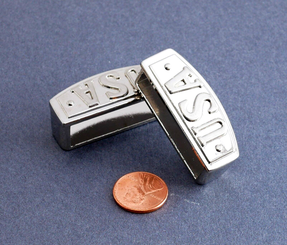 New 1 1/2&Prime; 38mm belt keeper(2 pcs set)(#L18B) for man/women brush nickel finish