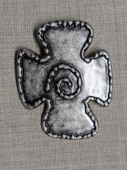 vintage style SOUTHWESTERN belt buckle METAL native american indian COWBOY y2k