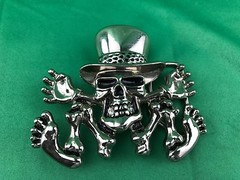 Skeleton Belt Buckle A332 Classico Italia