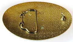 INITIAL  » K  » RODEO COWBOY LETTER SHINE GOLD SILVER WESTERN BELT BUCKLE