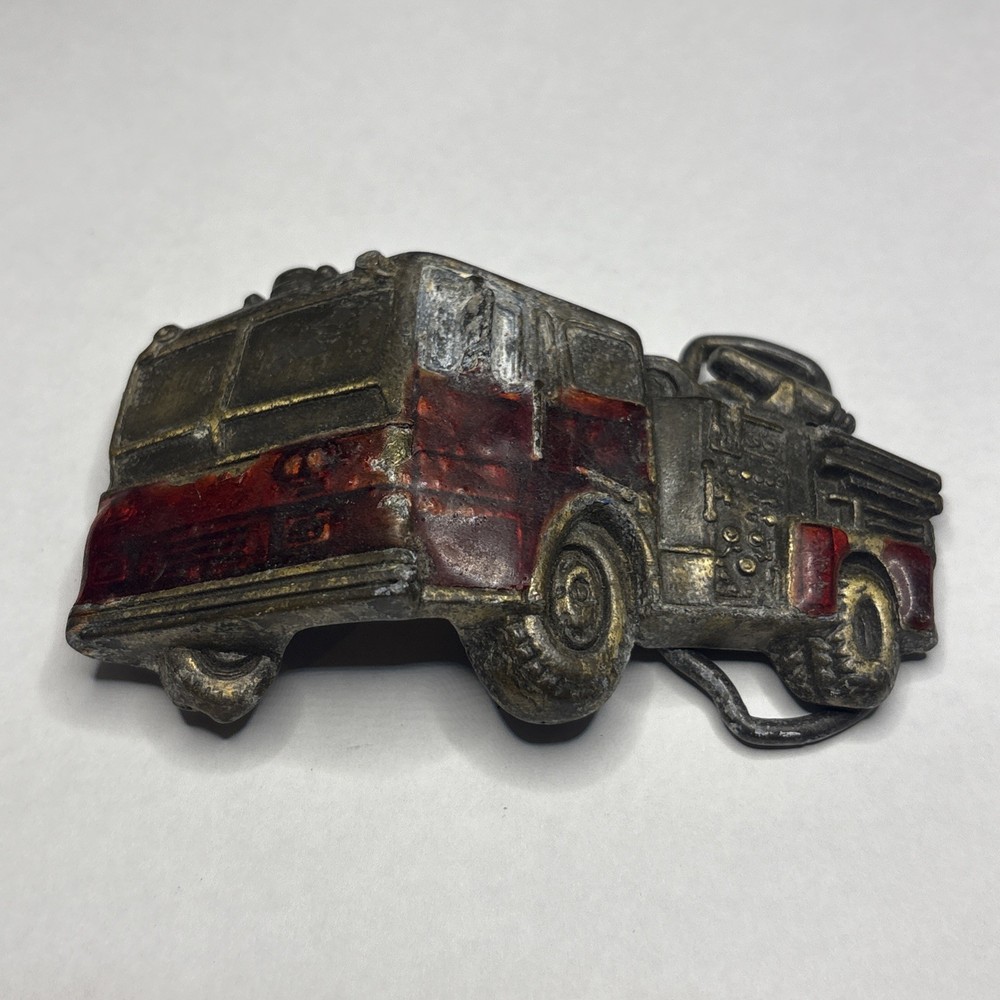 Men’s Belt Buckle – VTG Fire truck ZZ