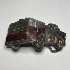 Men’s Belt Buckle – VTG Fire truck ZZ