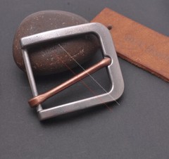 Sturdy Quality Solid Stainless Steel Leathercraft Heel Bar Belt Buckle 40MM