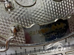 Used Batman Dc Comics Superhero S11 Belt Buckle To Restore / Re-Paint