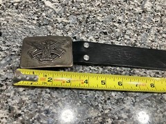 VTG Patriotic Belt Buckle Eagle & Shield – Express 38 Belt- Quality Brand USA