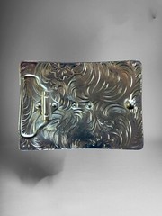 Saint Jude Rodeo Cowboy Western Belt Buckle Hebilla Vaquera Fina Con San Judas
