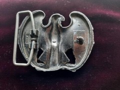 Eagle Wings Down Belt Buckle – Made by AVON 2 1/2 inches long