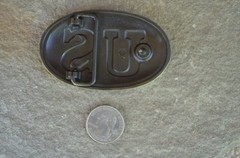 New Union Replica Waist Belt Buckle Plate Civil War Soldier Collectible