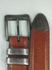 Sterling Silver les mystères de david belt buckle.