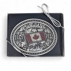 Montana Silversmiths Canada Canadian Pride Commemoratice Belt Buckle NIB NEW