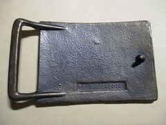 Vintage Solid Brass Belt Buckle- Henry Ford Detroit Model T Record Year EUC