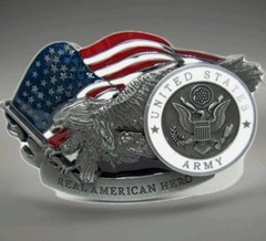 United States Army Eagle American Belt Buckle military Armed Forces Unisex