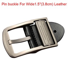 2023 Top quality alloy Mens Belt Buckle Pin Buckle For Wide 1.5&Prime;(3.8cm) Leather