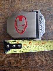 IRONMAN- Alloy Metal Belt Buckle – Marvel COMICS