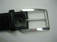 STERLING SILVER 925 BUCKLE AVAILABLE FOR 1&Prime; 1-1/8&Prime; 1-1/4&Prime; 1-3/8&Prime; 1-1/2&Prime; BELTS