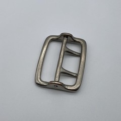 45mm Brass Double Prong Buckle Sam Browne Buckle Large Strap Fastener Buckle