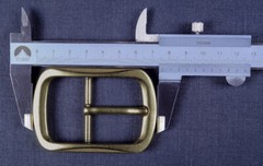 Antique Brass Classic Pin Buckle for Leather Belt Replacement Fit 40mm Strap