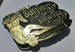 Limited Edition « I&rsquo;d Rather Be Hunting » Buckle Great American Buckle Co. #529