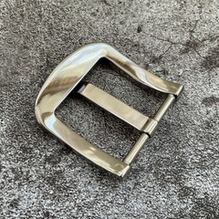 New Concise Pure Titanium Men&rsquo;s Belt Pin Buckle Waist Strap Head EDC Accessories