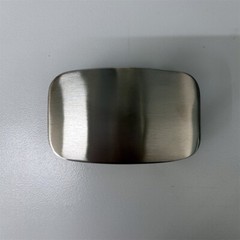 1.58 inches 40 mm Stainless Steel Rounded Rectangle Blank Belt Buckle US Stock