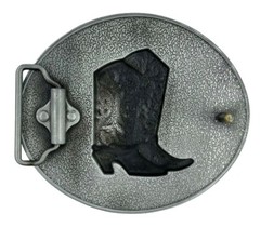 Big Western Cowboy Boots Spur Belt Buckle