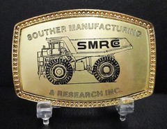 Southern Manufacturing & Research Inc SMR Haul Dump Truck Belt Buckle Mining