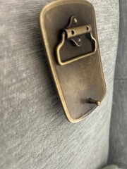 Tiger Eye Belt Buckle Antique Gold Western Cowboy Rodeo Cowgirl Statement Style