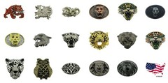 Lion Belt Buckles Big Cat Tiger Wolf Halloween Party Mens Women Costumes Cosplay