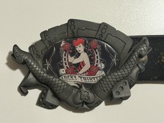 Lucky 13 Belt Buckle/Money Clip – Aces & Eights Officially Licensed with belt