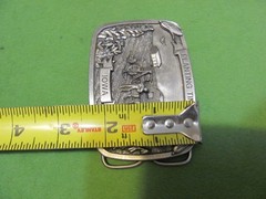 Vintage Planting Time Iowa Dekalb Pfizer Genetics Limited Edition Belt Buckle.