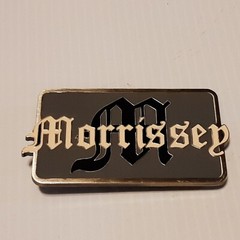 HARD ROCK HEAVY METAL BAND MUSIC MORRISSEY Metal Belt Buckle