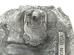 Harley Davidson Vintage Eagle Biker Belt Buckle Lord of Asphalt 1992 Baron USA