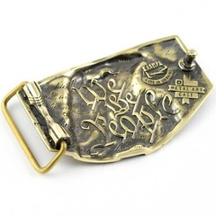 Bald eagle belt buckle, bird of prey solid brass belt buckle for men and women