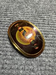 Vintage Kansas Band Belt Buckle 70s Rock Point Of Know Return Pacifica Mfg.